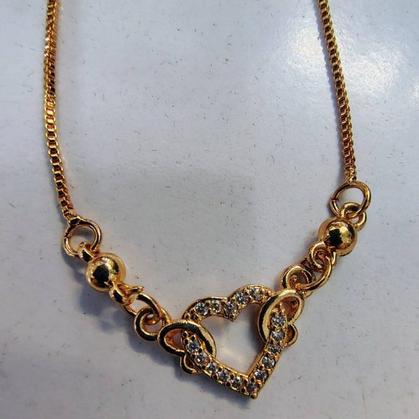 Κόσμημα Λαιμού Ατσάλινο Heart Charm