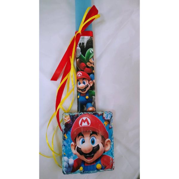 Πασχαλινή Λαμπάδα Super Mario 35εκ.