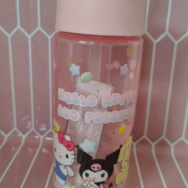 Παιδικό Πλαστικό Παγούρι Νερού Hello Kitty and Friends 500ml