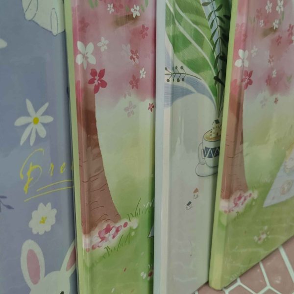 Τετράδιο Sakura & Aesthetic Pastel Designs με Προστασία Ματιών